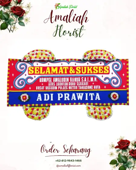 Papan Bunga Ucapan Selamat Pasirkembang